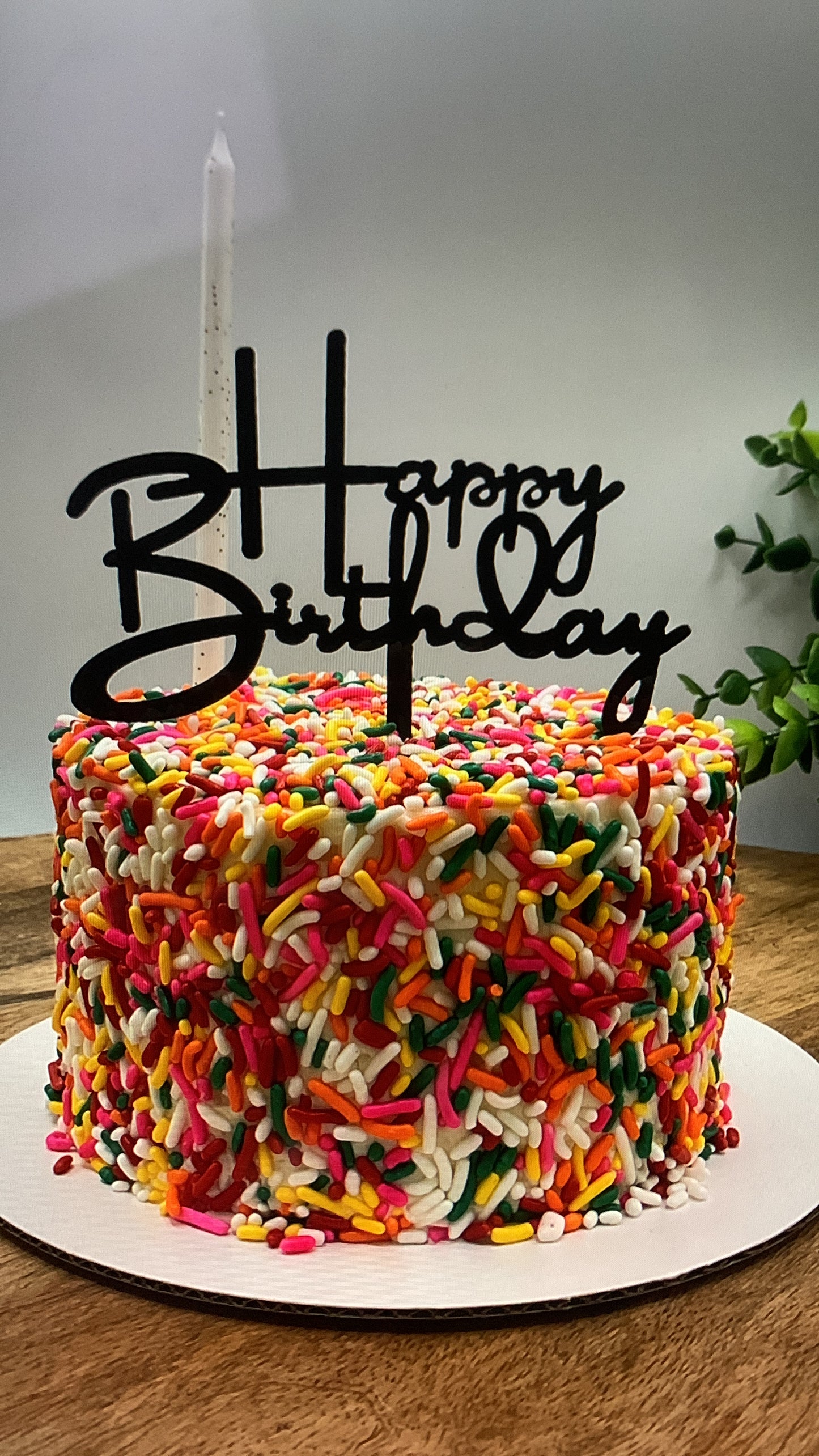 Sprinkler Cake