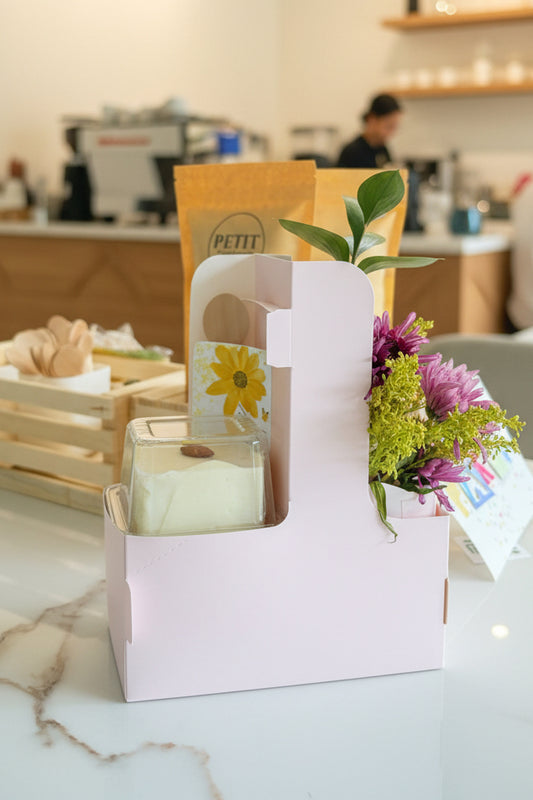 Cake flower con asa