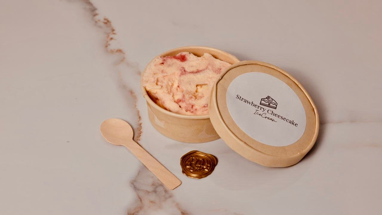Strawberry Cheescake Ice Cream